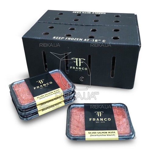 Ікра кижуча шокового заморожування Franco Fish (500 грам) 1 сорт