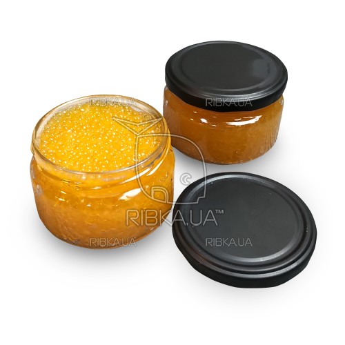 Ікра гольця натуральна "Жовте золото", 250 г