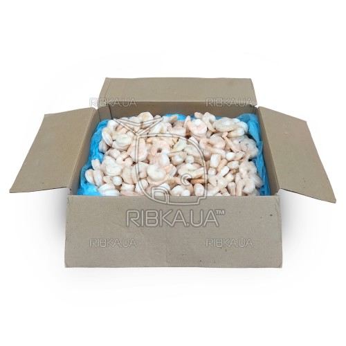 Креветка королівська очищена бланшована Ваннамей 31-40 Polar Seafood (10 кг) Креветка королівська очищена бланшована Ваннамей 31-40 Polar Seafood (10 кг)