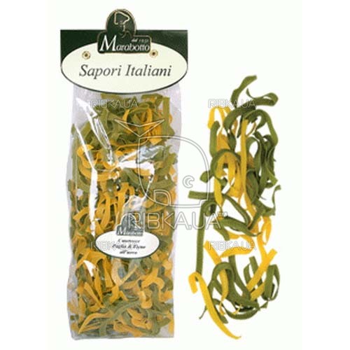 Макароны Marabotto. Паста домашняя сено-солома