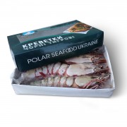 Креветка тигровая с головой с/м 2-4 (1 кг) Polar Seafood