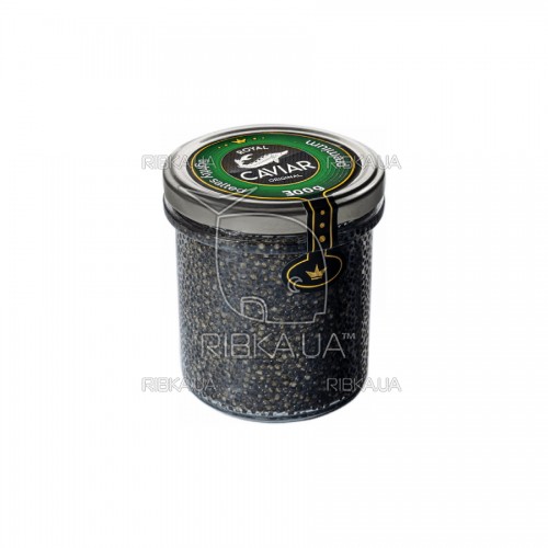 Чорна ікра осетра ROYAL CAVIAR - PREMIUM 300 г Чорна ікра осетра ROYAL CAVIAR - PREMIUM 300 г