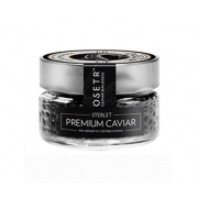Черная икра стерляди NOBLE CAVIAR, 170 г, стекло Черная икра стерляди NOBLE CAVIAR, 170 г, стекло