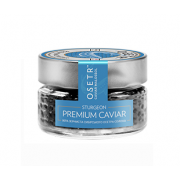 Черная икра сибирского осетра NOBLE CAVIAR, 170 г, стекло Черная икра сибирского осетра NOBLE CAVIAR, 170 г, стекло