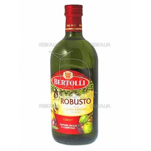 Масло оливковое Bertolli Robusto ex/verg. 1 л.