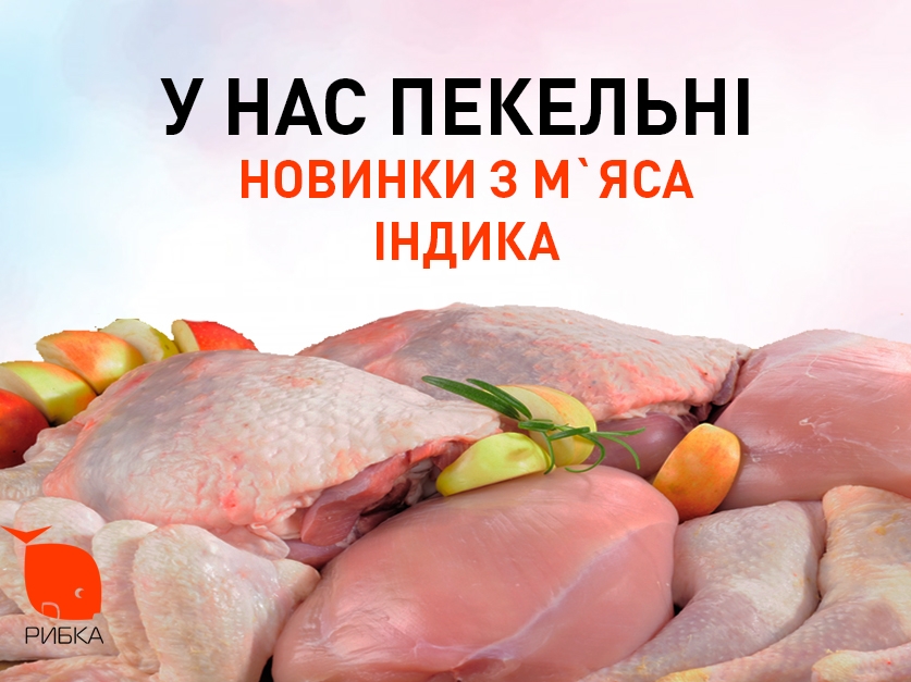 Зустрічайте індичку, кращий м'ясний вибір в Україні Зустрічайте індичку, кращий м'ясний вибір в Україні