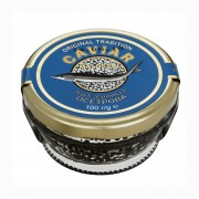 Черная икра зернистая осетра CAVIAR MALOSSOL, 100 г, стекло
