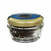 Черная икра зернистая осетра CAVIAR MALOSSOL, 30 г, стекло