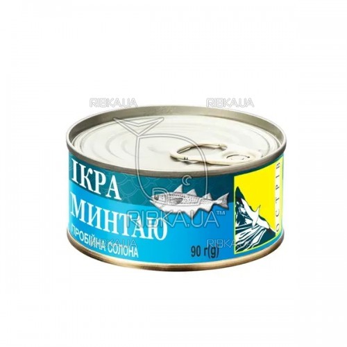 Ікра минтая Острів, 90г